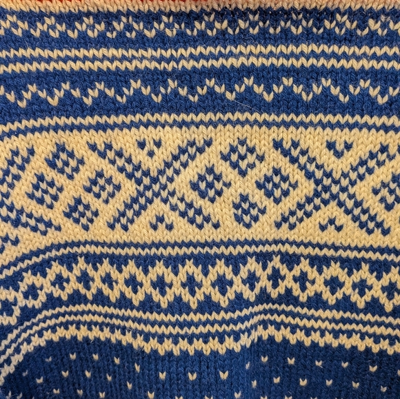 Vintage 50s 60s Norwegian Sweater - Picture 4 of 5